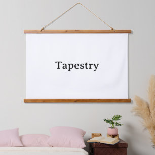 Tapisserie Suspendue Supprimer ce texte et ajouter votre propre design 