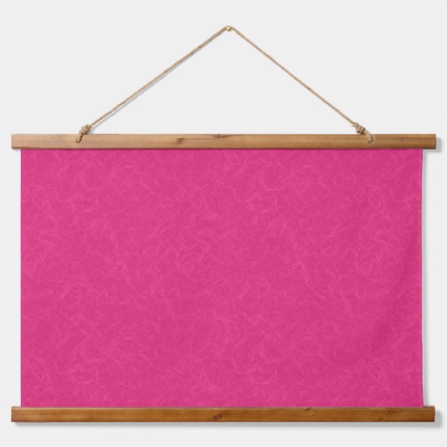 Tapisserie Suspendue Surface rose texturée avec un motif subtil en spir (Devant)