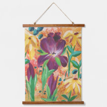 Suspension murale Fire and Iris