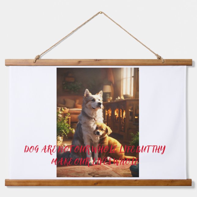 Tapisserie Suspendue "Tapisserie de Whispers Woodland" (Devant)