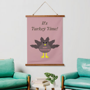Tapisserie Suspendue Thanksgiving Pluced Turkey Custom