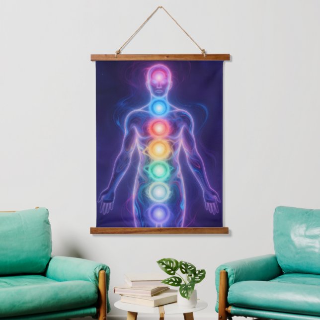 Tapisserie Suspendue  The 7 Chakras (Salon)