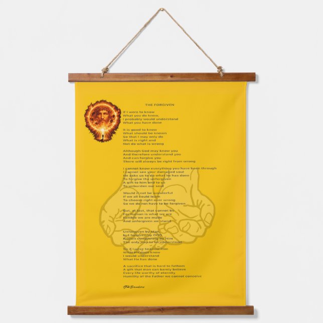 Tapisserie Suspendue The Forgiven (Recto)