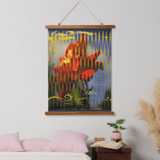 Tapisserie Suspendue The Golden Captivity of the Rose