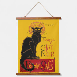 Tapisserie Suspendue Theophile Steinlen - Le Chat Noir Vintage