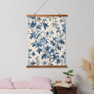 Tapisserie Suspendue Toile Bleue Pays Français