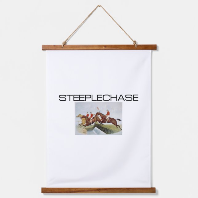 Tapisserie Suspendue TOP Steeplechase (Recto)