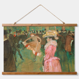 Tapisserie Suspendue Toulouse-Lautrec - Au Rouge, La Danse