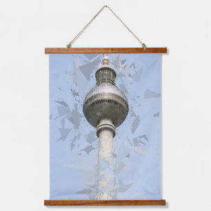 Tapisserie Suspendue Tour de TV Fernsehturm Berlin, Allemagne