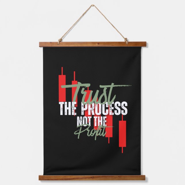 Tapisserie Suspendue Trade Motivation | Trust | Self discipline (Recto)