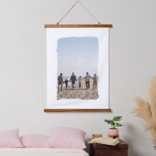 Tapisserie Suspendue Trame de brosse à arêtes peintes Photo personnalis