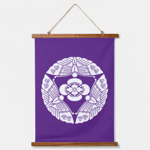 Tapisserie Suspendue Trois papillons avec mokko