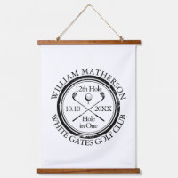 Trou de golf en un classique personnalisé