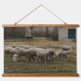 Tapisserie Suspendue Troupeau de moutons
