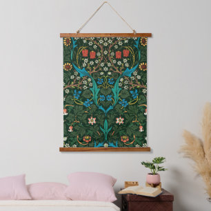 Tapisserie Suspendue Tulipe de William Morris motif célèbre