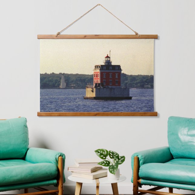 Tapisserie Suspendue Two Sentinels of New London (Salon)