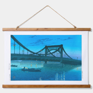 Tapisserie Suspendue Ukiyoe - hasui - N° 11 du pont Kiyosu -