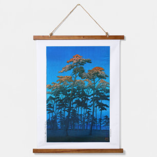 Tapisserie Suspendue ukiyoe - hasui - No.46 Hikawa Park à Omiya -