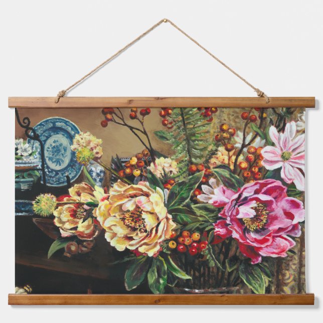 Tapisserie Suspendue Une soirée tranquille au Kingdom Café - (Devant)