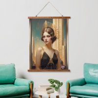 Une vision d'élégance Art Déco - Art IA par Xzendo