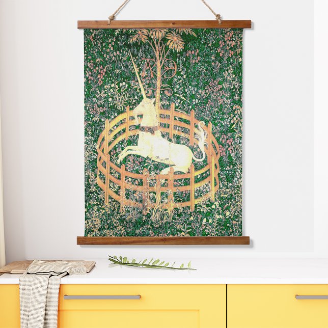 Tapisserie Suspendue Unicorne En Captivité (Créateur téléchargé)