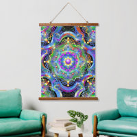Univers Mandala Couleurs Psychédéliques