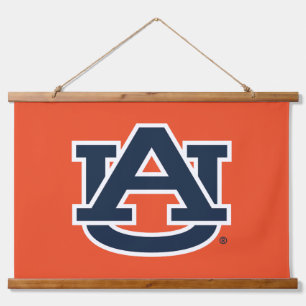 Tapisserie Suspendue Université d'Auburn   Auburn UA Logo