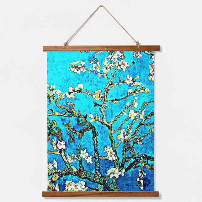 Tapisserie Suspendue Van Gogh - Fleurs d'amandes (Recto)