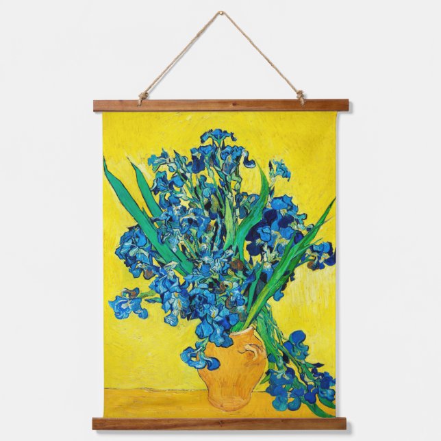 Tapisserie Suspendue Vase aux iris, Van Gogh (Recto)