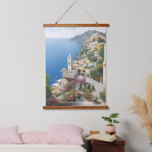 Tapisserie Suspendue Villa Treville Positano Italie