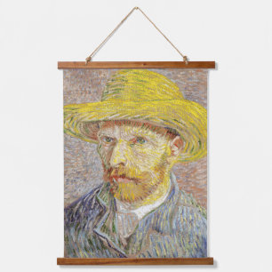 Tapisserie Suspendue Vincent van Gogh - Autoportrait avec Casquette de 