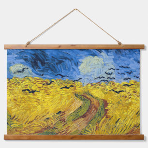 Tapisserie Suspendue Vincent van Gogh - Champ de blé aux corbeaux
