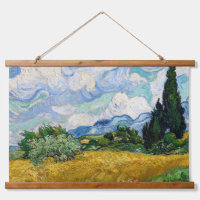 Vincent Van Gogh - Champ de blé avec cyprès