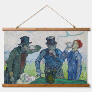 Tapisserie Suspendue Vincent van Gogh - Les Buveurs, d'après Daumier