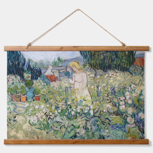 Tapisserie Suspendue Vincent van Gogh - Mademoiselle Gachet dans son ja