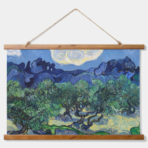Tapisserie Suspendue Vincent van Gogh - Oliviers avec les Alpilles