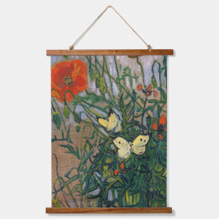Tapisserie Suspendue Vincent van Gogh - Papillons et papillons