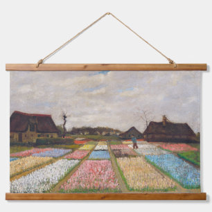 Tapisserie Suspendue Vincent van Gogh - Parterres de fleurs en Hollande