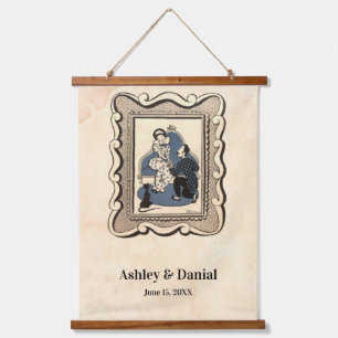 Tapisserie Suspendue Vintage Retro Vieux Romantique Proposition Russe M