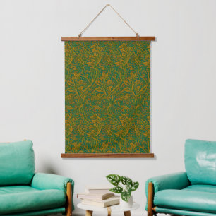 Tapisserie Suspendue Vintage William Morris Arcadia sans couture