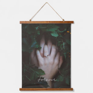 Tapisserie Suspendue Votre photo de mariage élégante