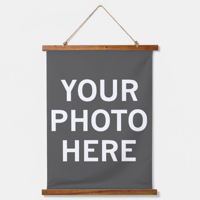 Tapisserie Suspendue Votre photo ici (Recto)