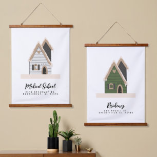 Tapisserie Suspendue Voyage d'entraînement Médicale Maison personnalisé