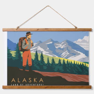 Tapisserie Suspendue Voyage en Alaska