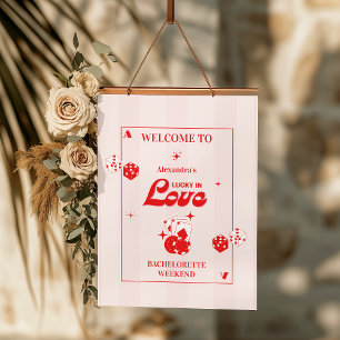 Tapisserie Suspendue Week-end de célibataire de Lucky In Love