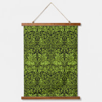 William Morris Frère Lapin Vert Sauge Noir