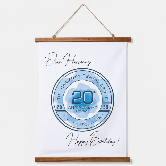 Tapisserie Suspendue Wood Topped Wall Tapestry (Recto)