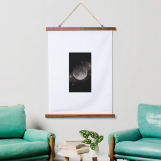 Tapisserie Suspendue Wood Topped Wall Tapestry