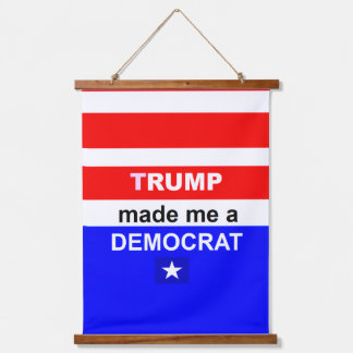 Tapisserie Suspendue Wood Topped Wall Tapestry