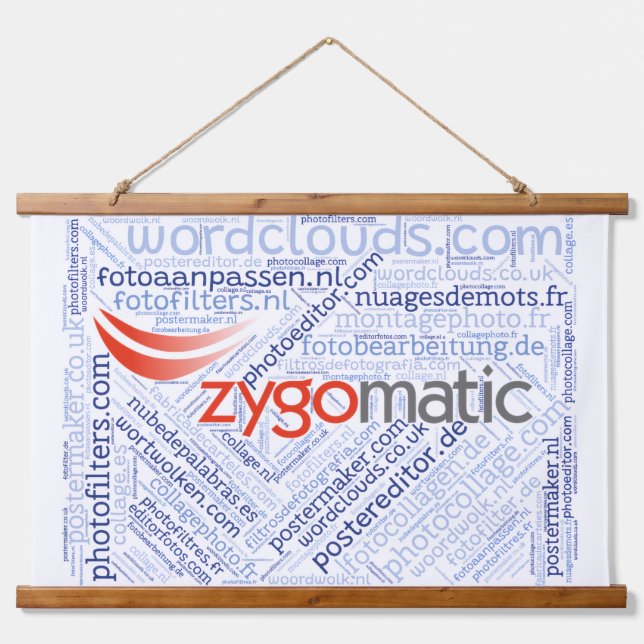 Tapisserie Suspendue Wood Topped Wall Tapestry (landscape) (Devant)